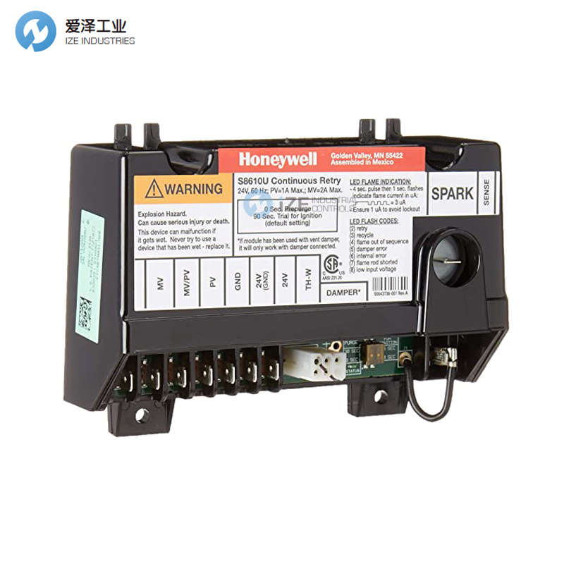 HONEYWELL点火？镾8600F